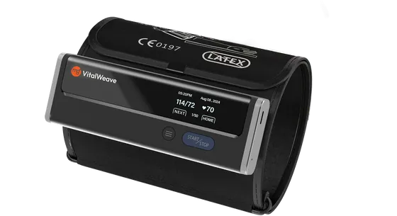 VitalWeave BP2 blood-pressure cuff