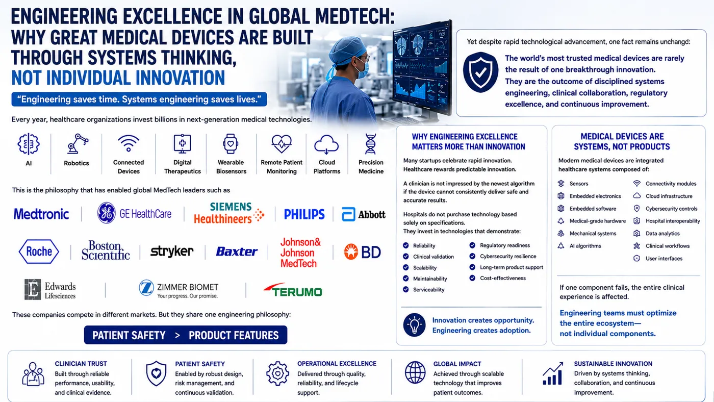 Engineering excellence in global MedTech: why great medical devices are built through systems thinking